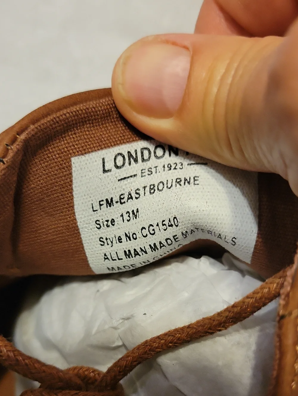 London Fog Men's Shoes Size 13M